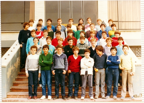 CURSO 1983 1984 EGB 8A