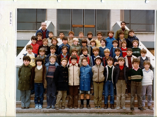 CURSO 1980 1981 EGB 4A