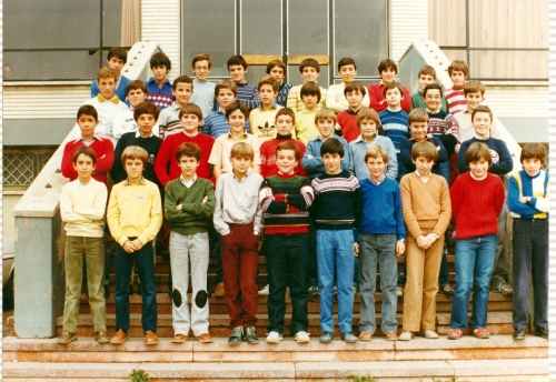 CURSO 1983 1984 EGB 7B
