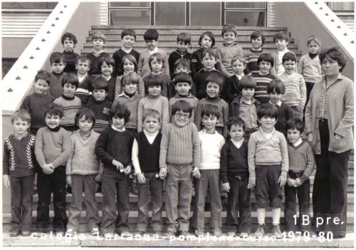 CURSO 1979 1980 PARVULOS B