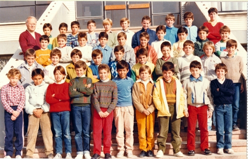 CURSO 1985 1986 EGB 5A