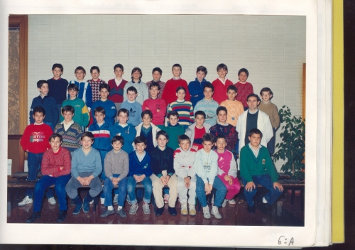 CURSO 1987 1988 EGB 6A