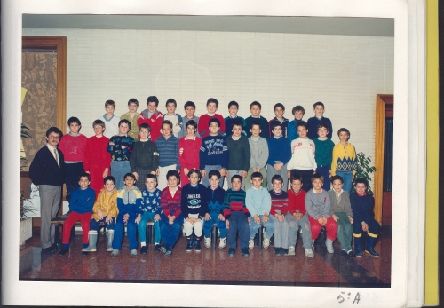 CURSO 1987 1988 EGB 5A