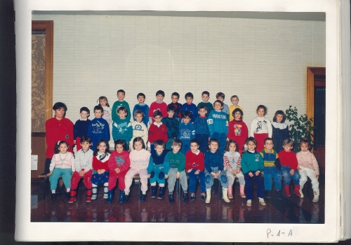 CURSO 1987 1988 PREESCOLAR 1A